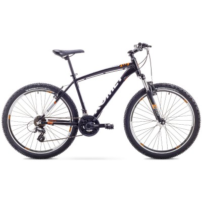 Horský bicykel Romet Rambler 26" čierno-oranžový hliníkový 18" 